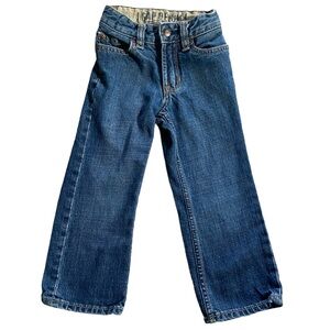 Vintage 90’s Gap Jeans Kids 4 Slim Original Fit Adjustable Tab Waist 100% Cotton
